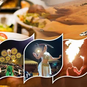 Classic Red Dune Evening Desert Safari + Bedouin BBQ Dinner Experience