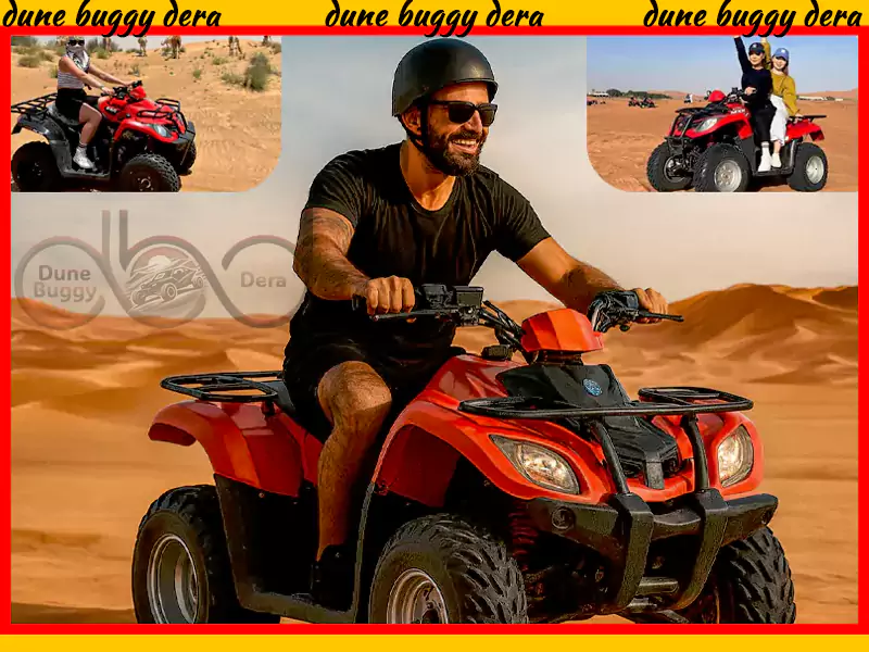 Kymco Single Seater Quad Bike ( Open Deep Desert )