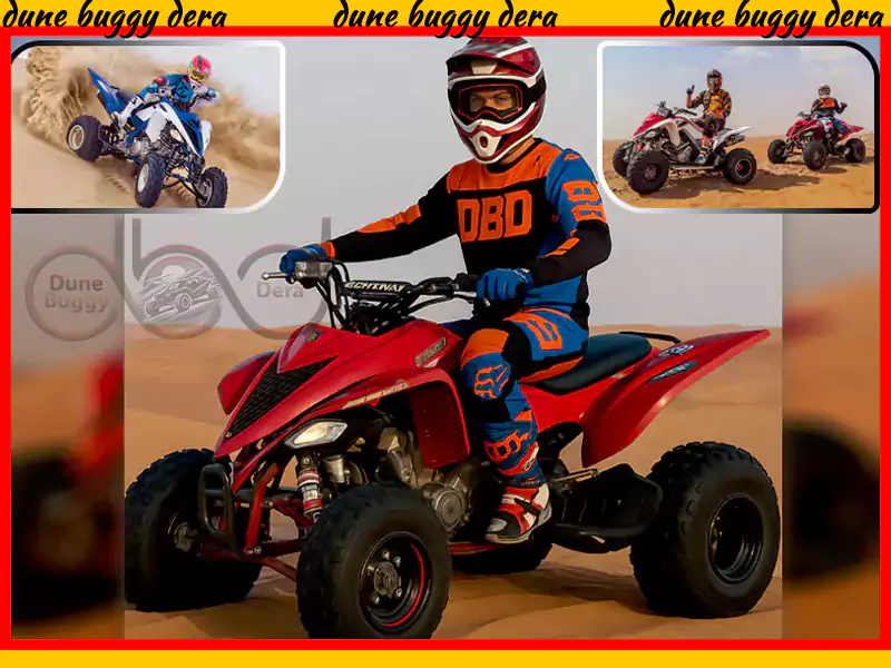 Single Seater Quad Bike Raptor Manual 700 CC ( Open Deep Desert Area )