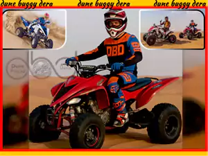 Single Seater Quad Bike Raptor Manual 700 CC ( Open Deep Desert Area )
