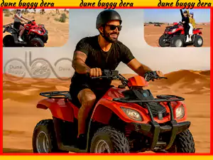 Kymco Single Seater Quad Bike ( Open Deep Desert )