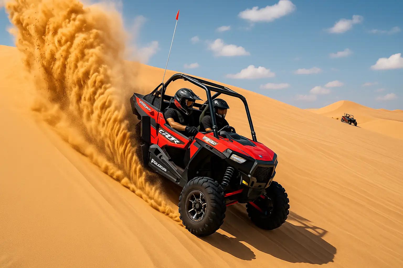 Dubai desert dune buggy drifting – off-road adventure ride with Dune Buggy Dera