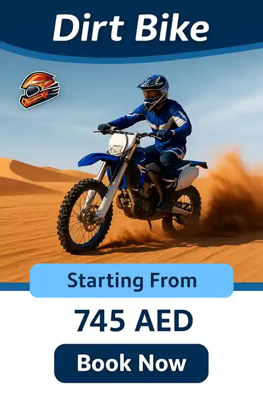 Dirt Bike Desert Adventure in Dubai – Starting from 745 AED