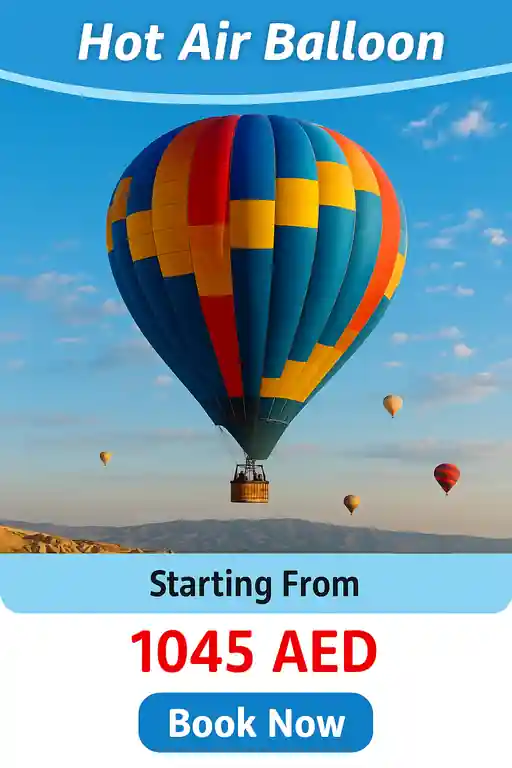 Hot Air Balloon Ride in Dubai – Starting from 1045 AED