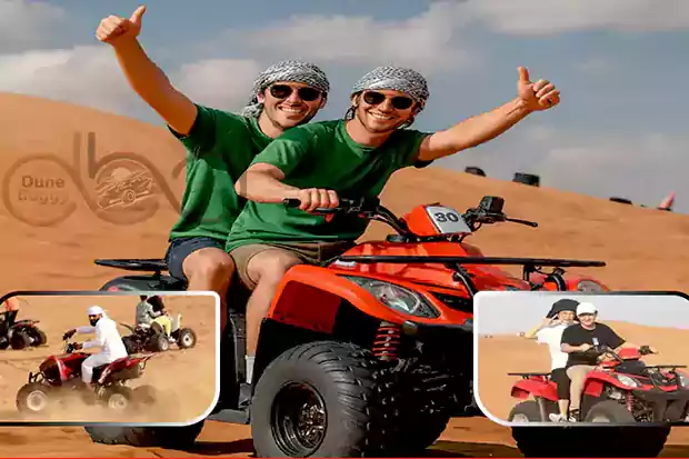 Double Seater Quad Bike Desert Adventure